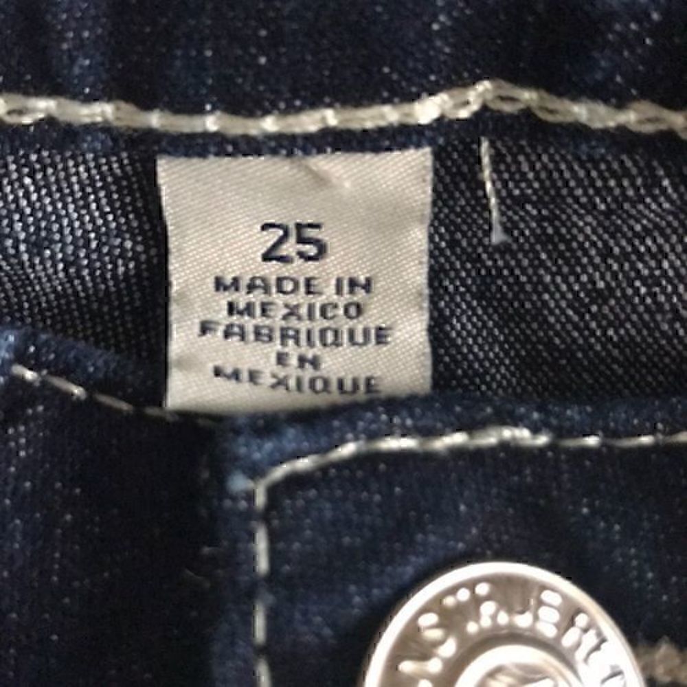 TRUE RELIGION GORGEOUS JEANS SWAROVSKI CRYSTAL‎ LOGO - Picture 8 of 8